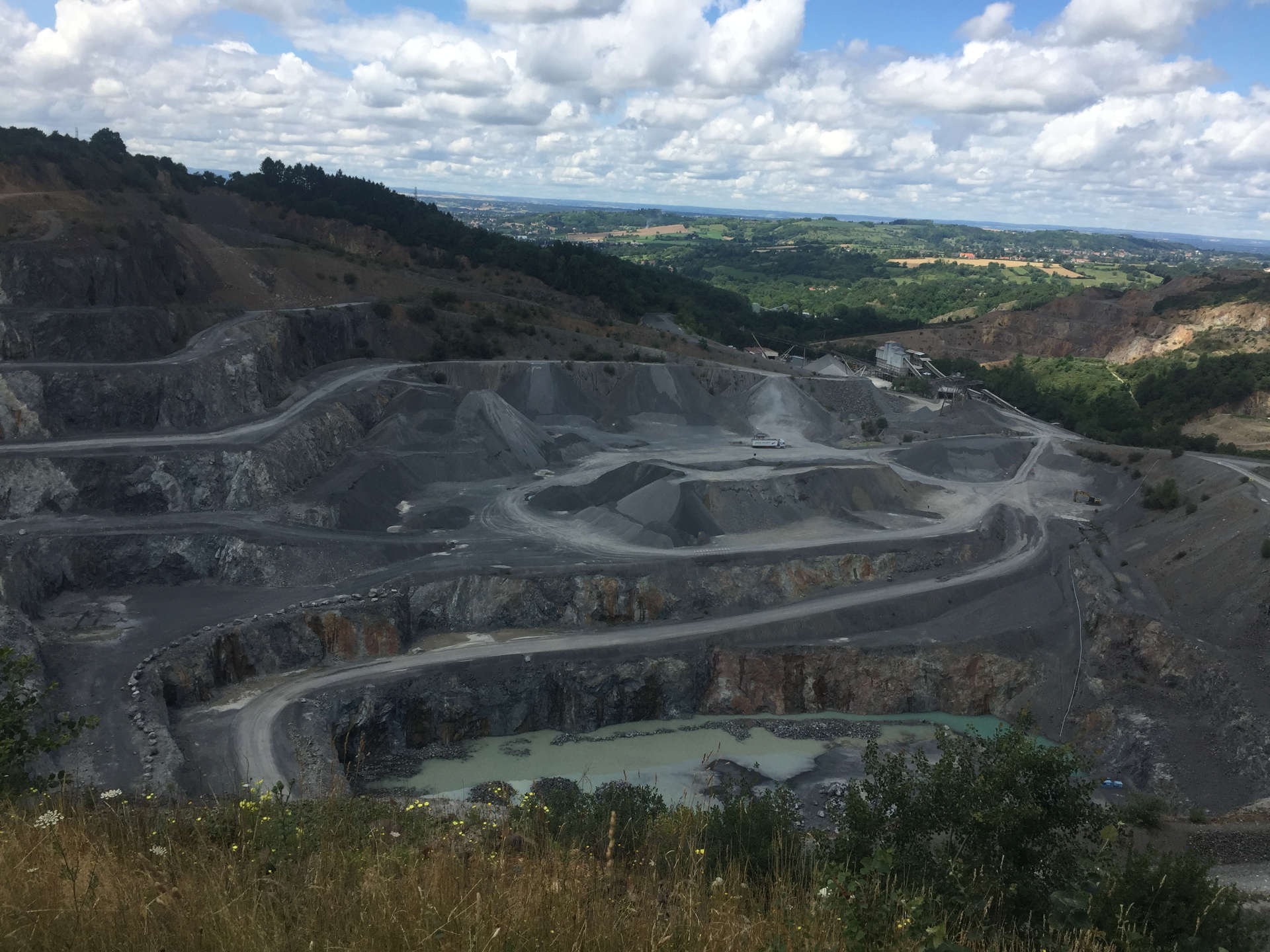 Aspiration des poussières de calcaire, de clinker, sable et silice cristalline dans les carrières, les cimenteries et les usines de fabrication de matériaux de construction